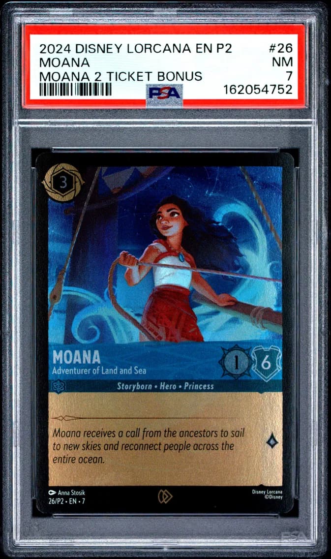 Moana - Adventurer of Land and Sea, PSA 7