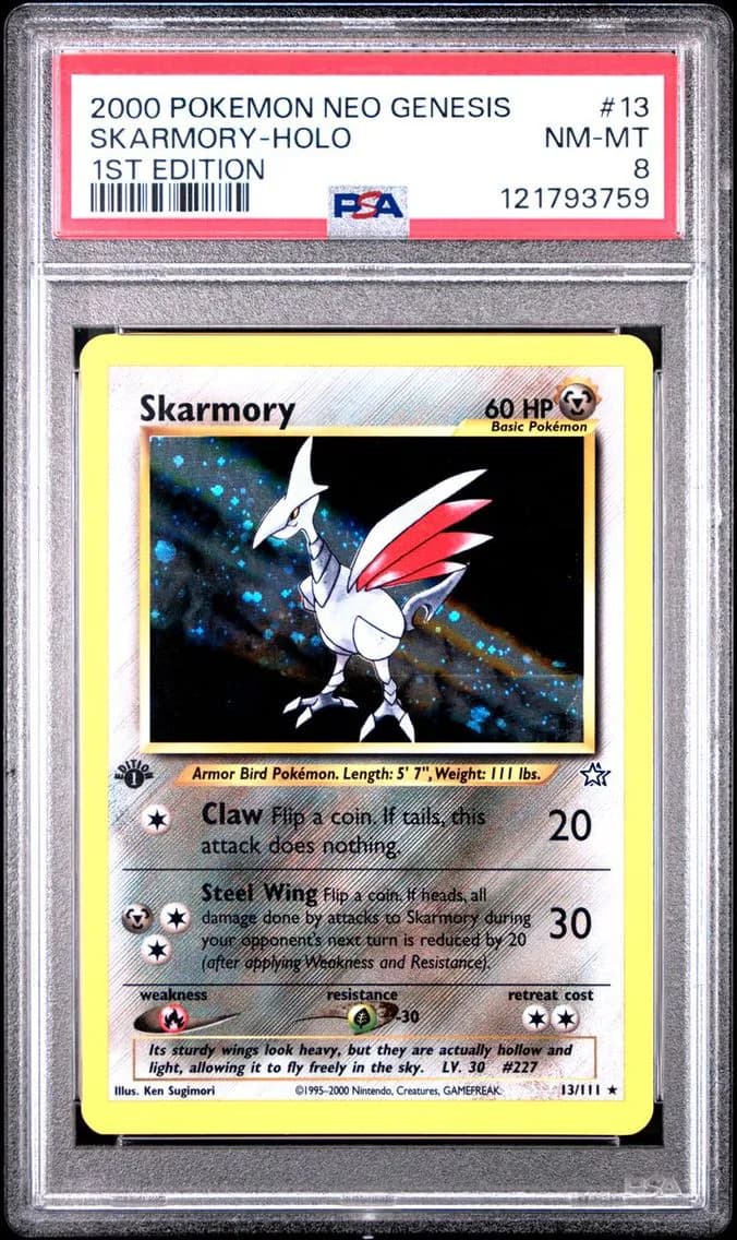 SKARMORY-HOLO, PSA 8