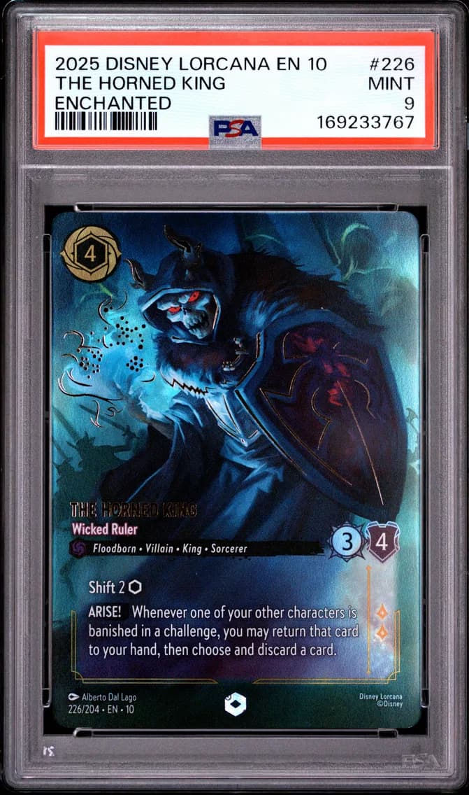 The Horned King - Wicked Ruler, PSA 9