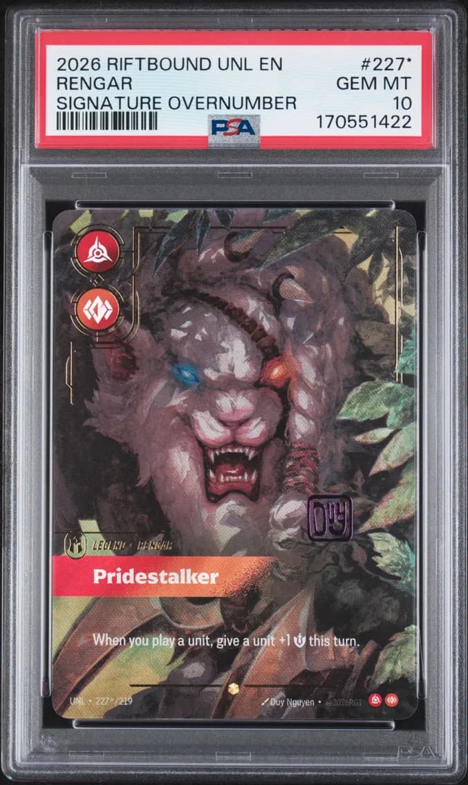 Rengar - Pridestalker, PSA 10