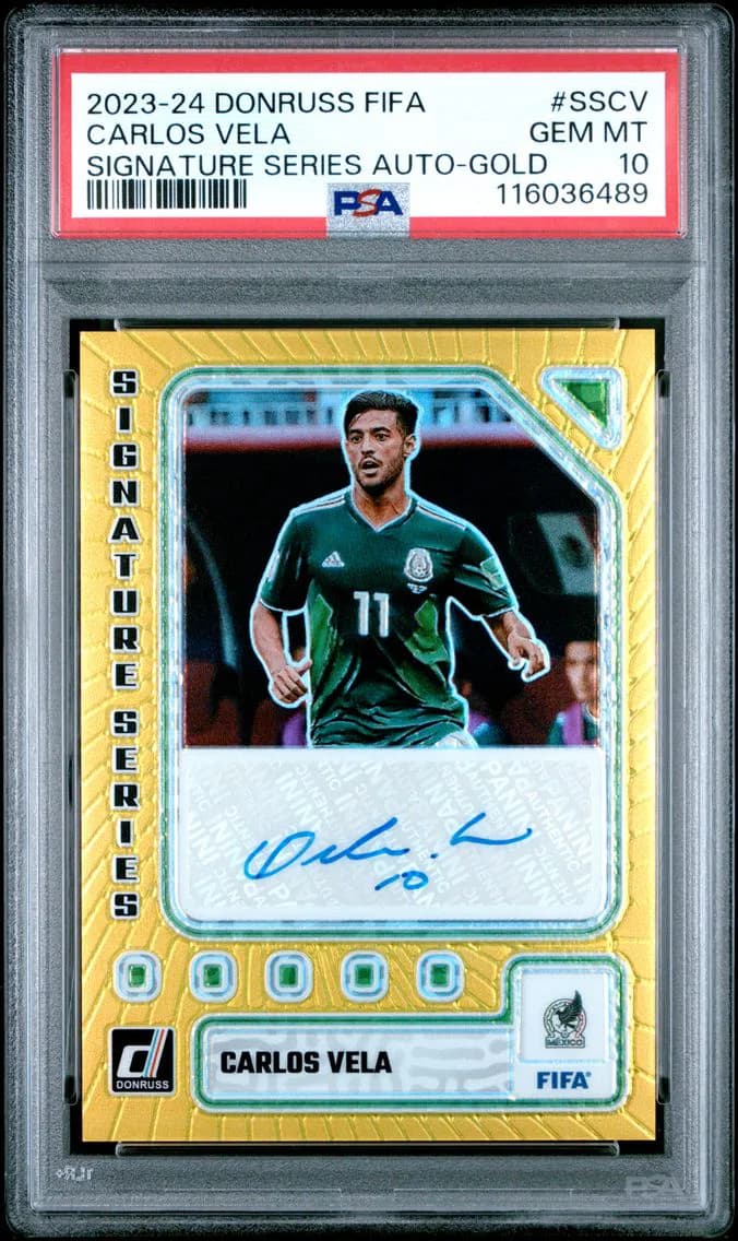Carlos Vela, PSA 10