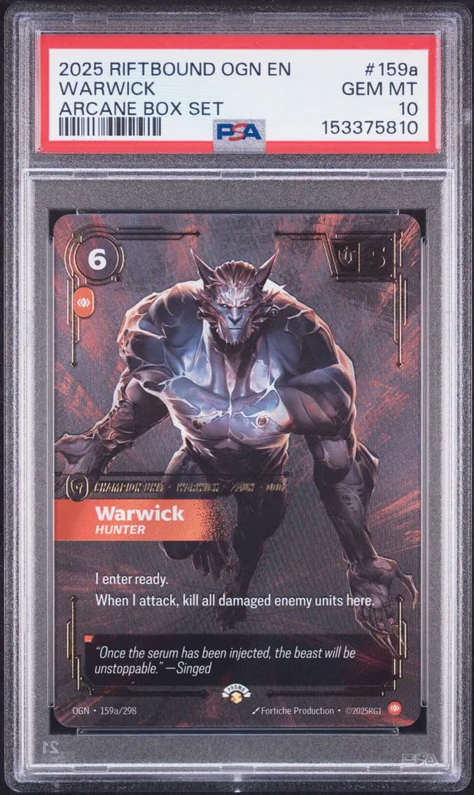 Warwick - Hunter, PSA 10