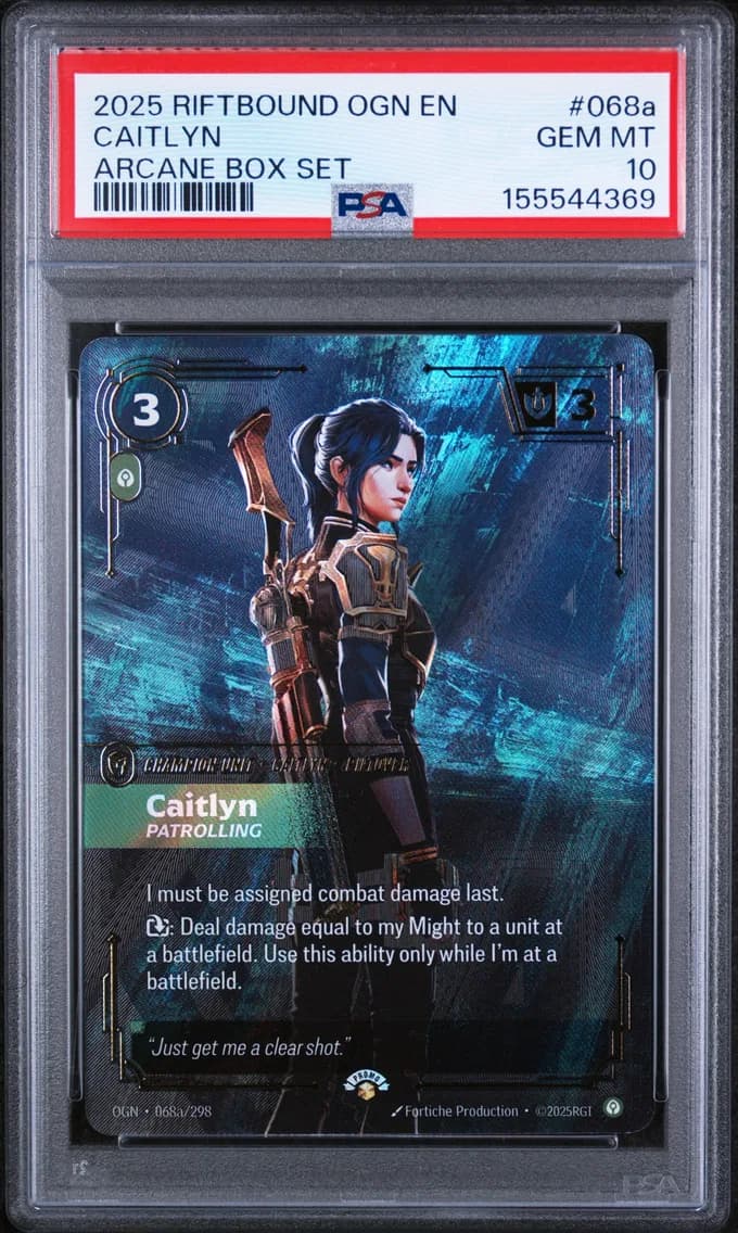 Caitlyn - Patrolling, PSA 10
