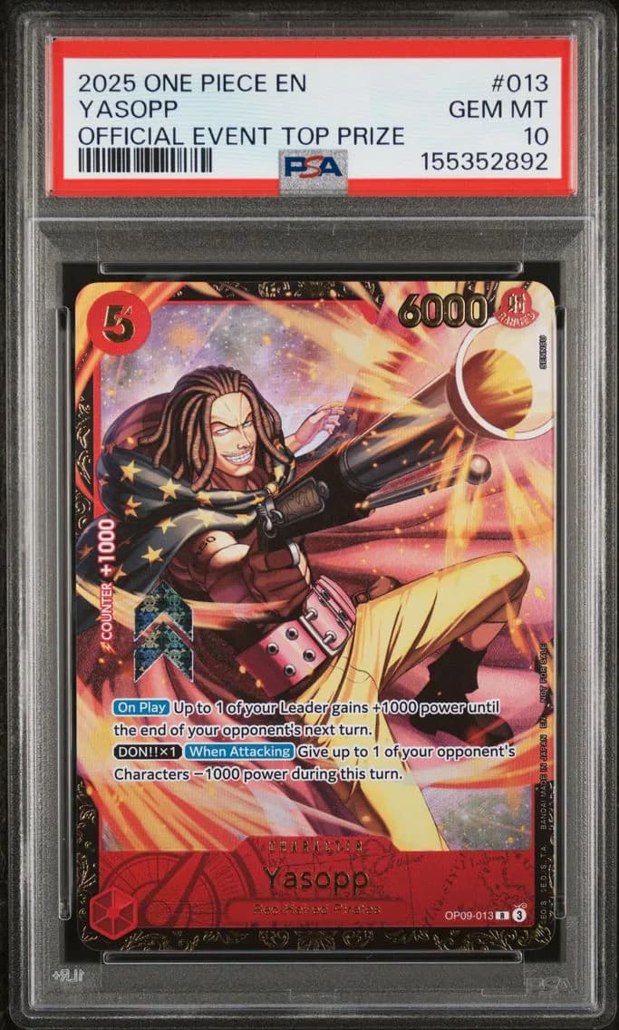Yasopp, PSA 10