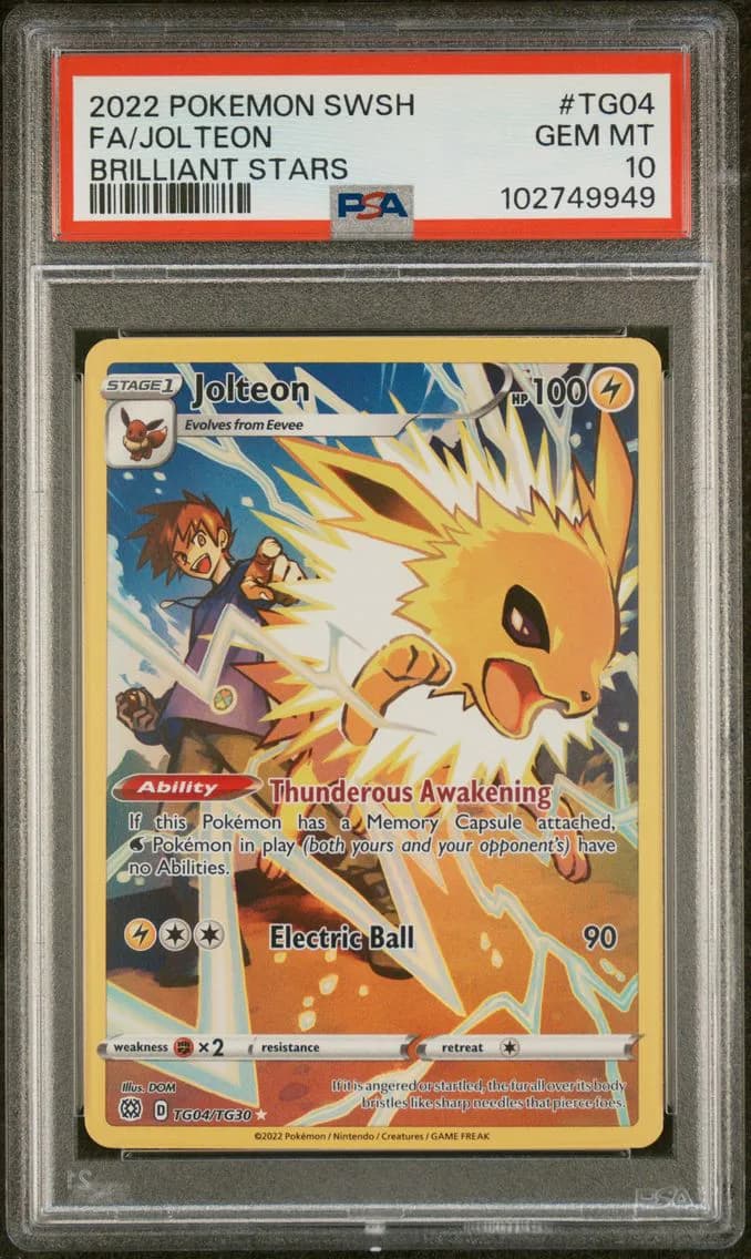 FULL ART/JOLTEON, PSA 10