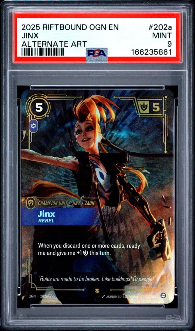 Jinx - Rebel, PSA 9