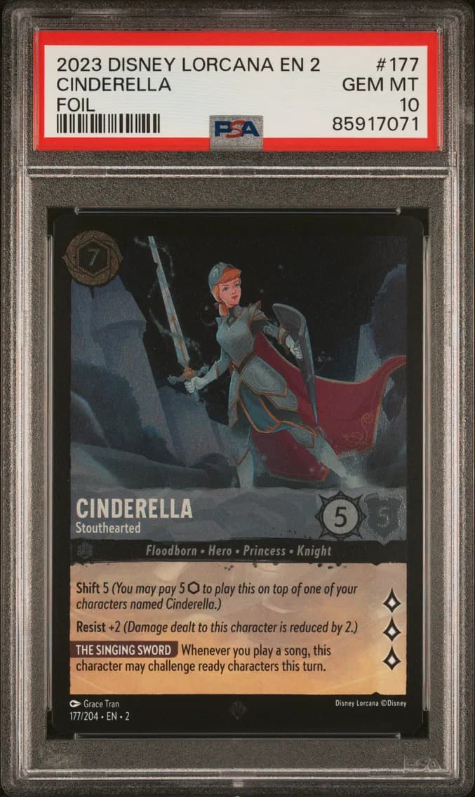 Cinderella - Stouthearted, PSA 10