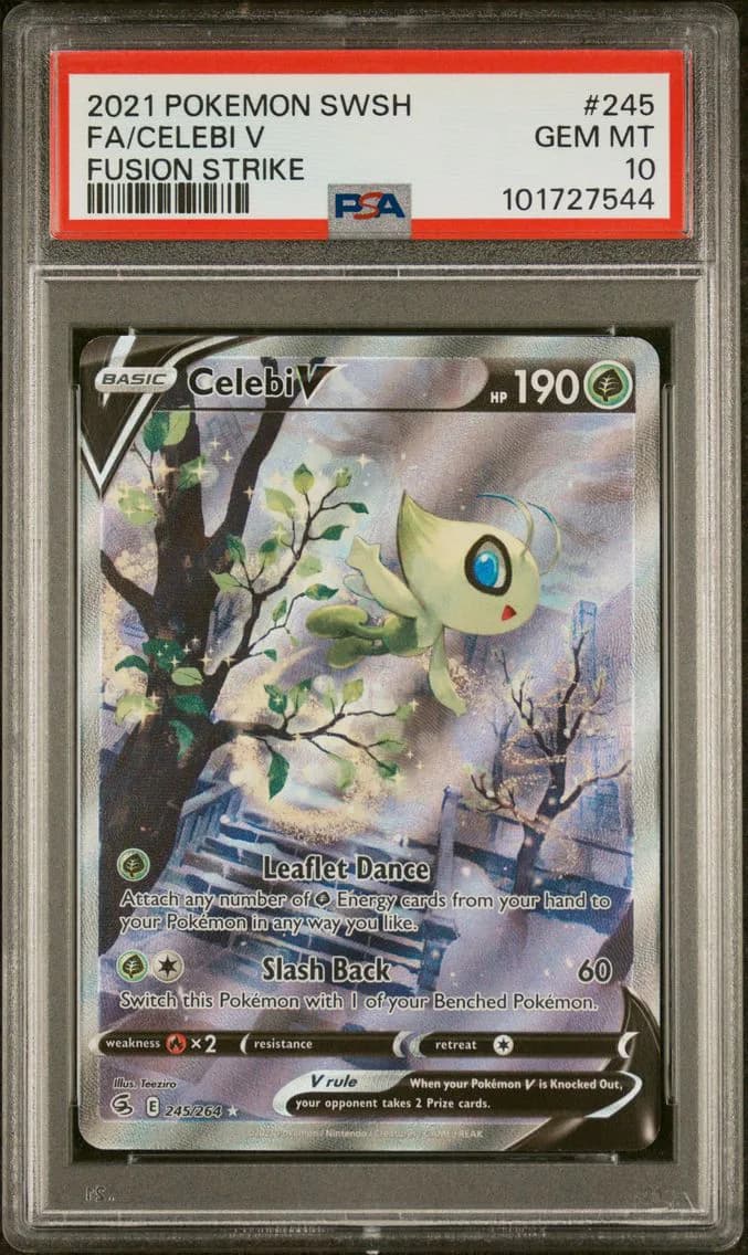 Full Art/Celebi V, PSA 10