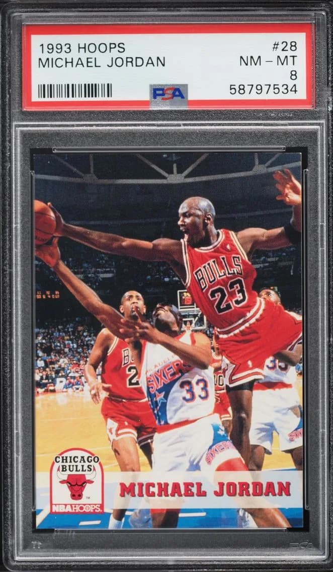 Michael Jordan, PSA 8