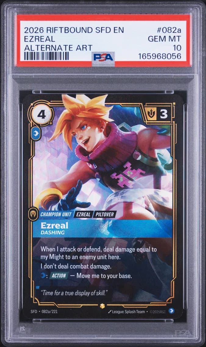 Ezreal - Dashing, PSA 10