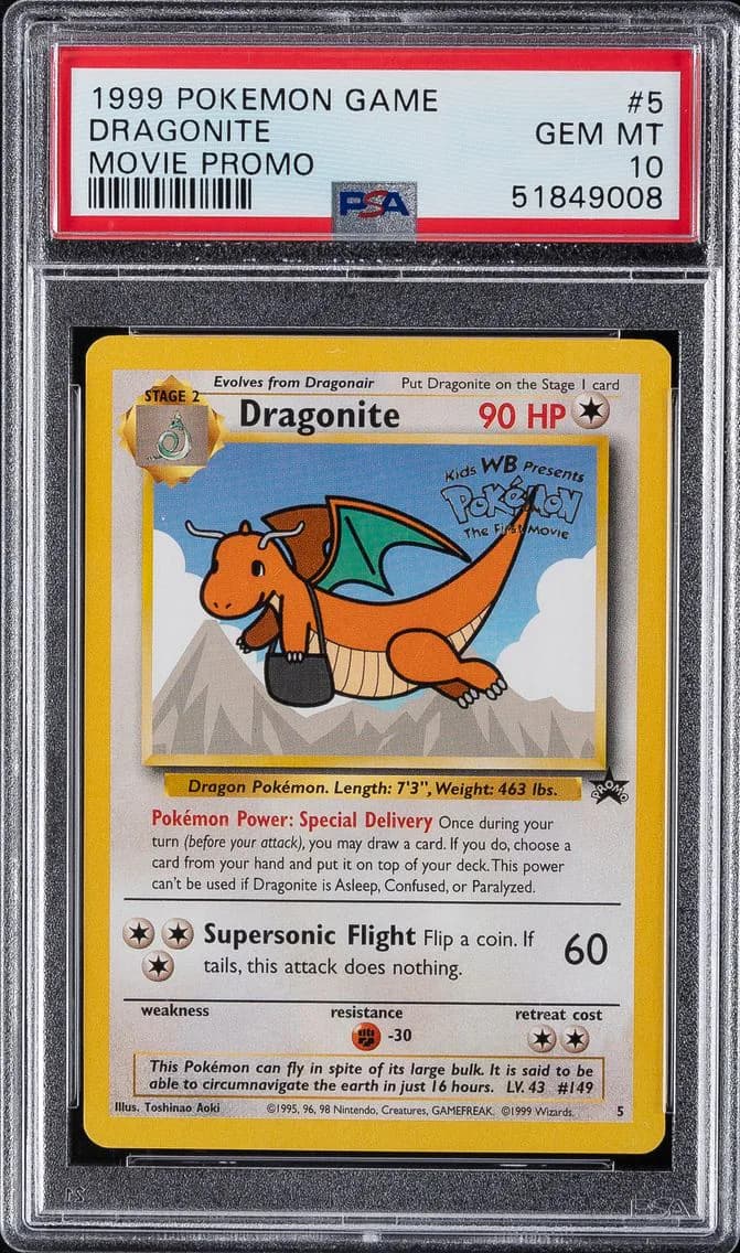 DRAGONITE, PSA 10