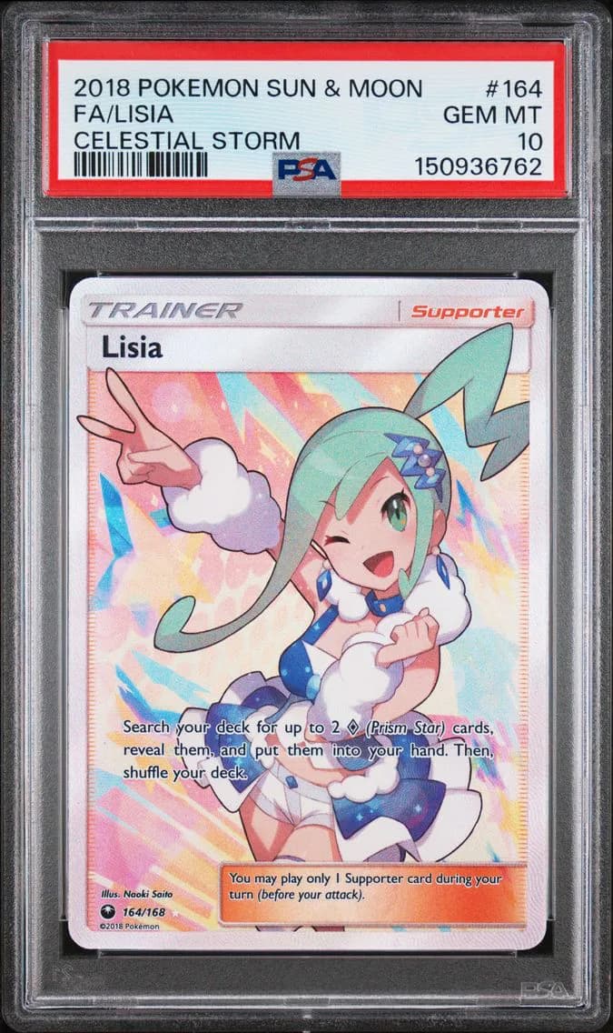 Full Art/Lisia, PSA 10