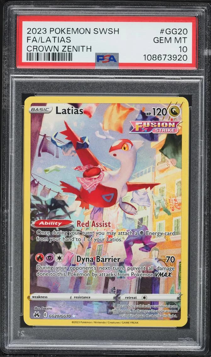 Full Art/Latias, PSA 10