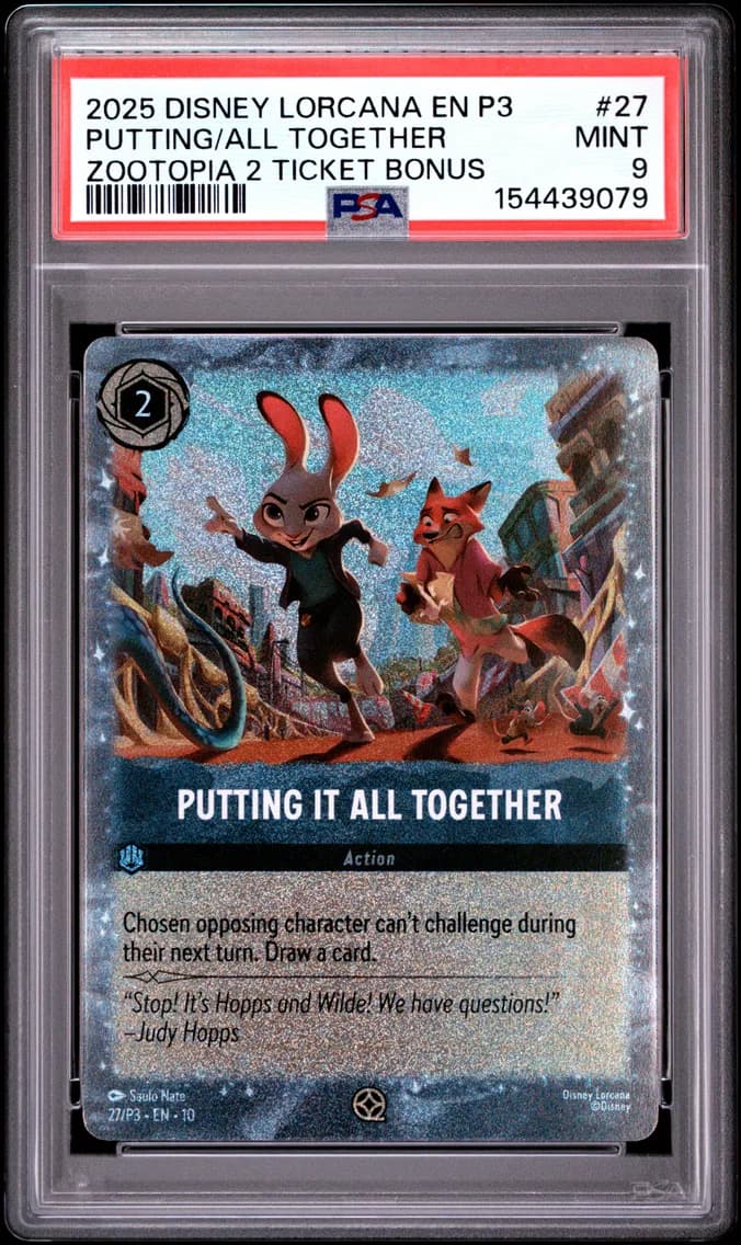 Putting It All Together, PSA 9