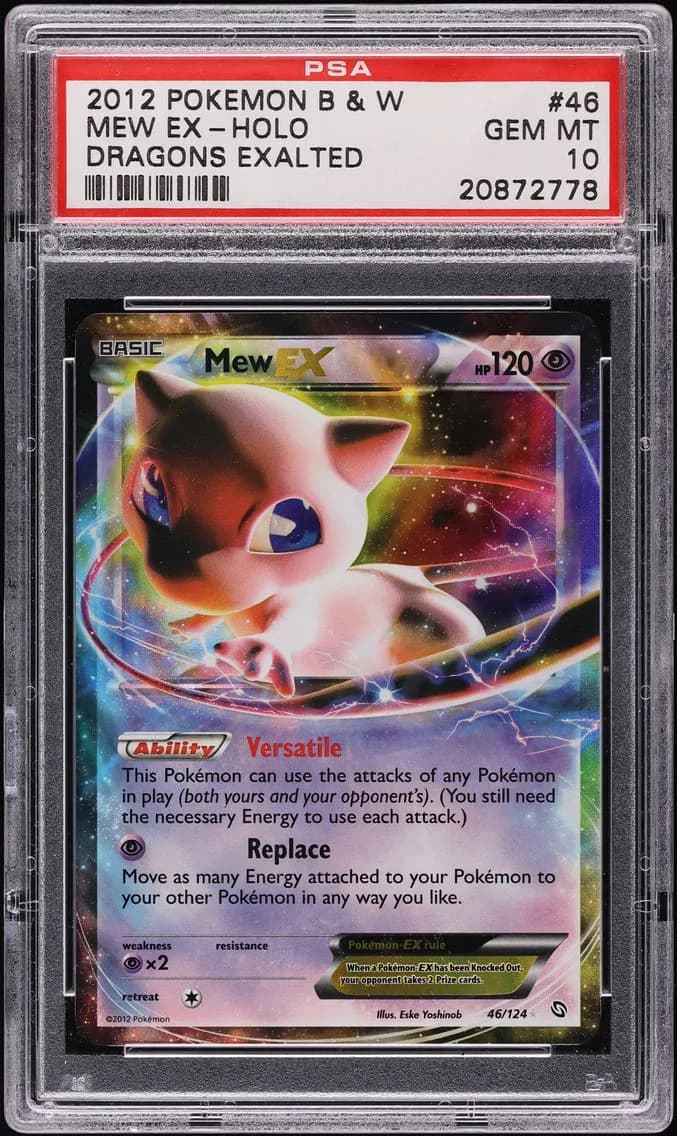 Mew EX, PSA 10