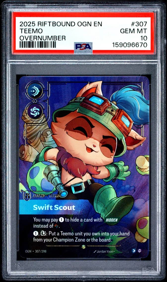 Teemo - Swift Scout, PSA 10