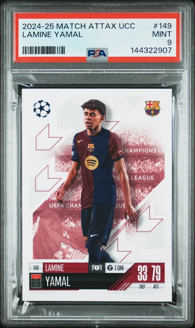 Lamine Yamal, PSA 9