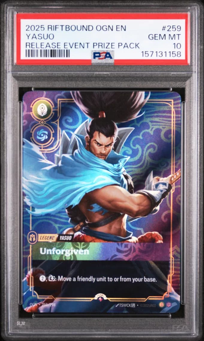 Yasuo - Unforgiven, PSA 10