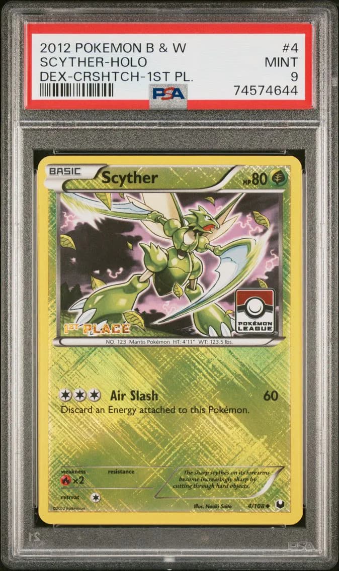 Scyther-Holo, PSA 9
