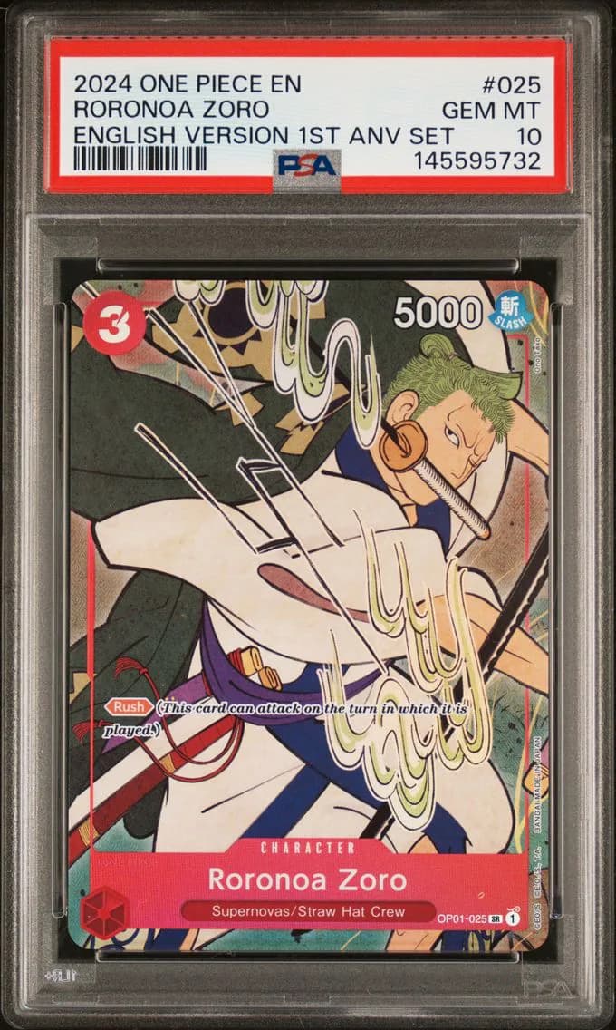 Roronoa Zoro, PSA 10