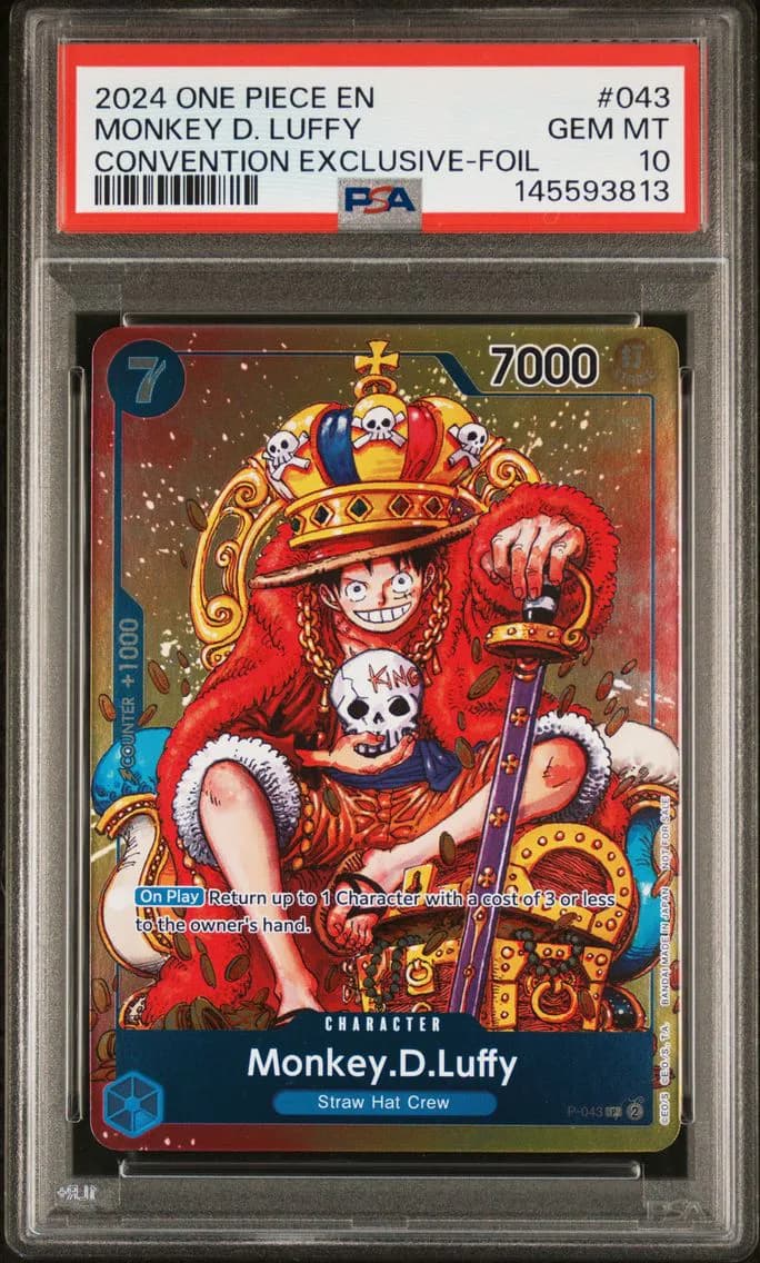 Monkey D. Luffy, PSA 10
