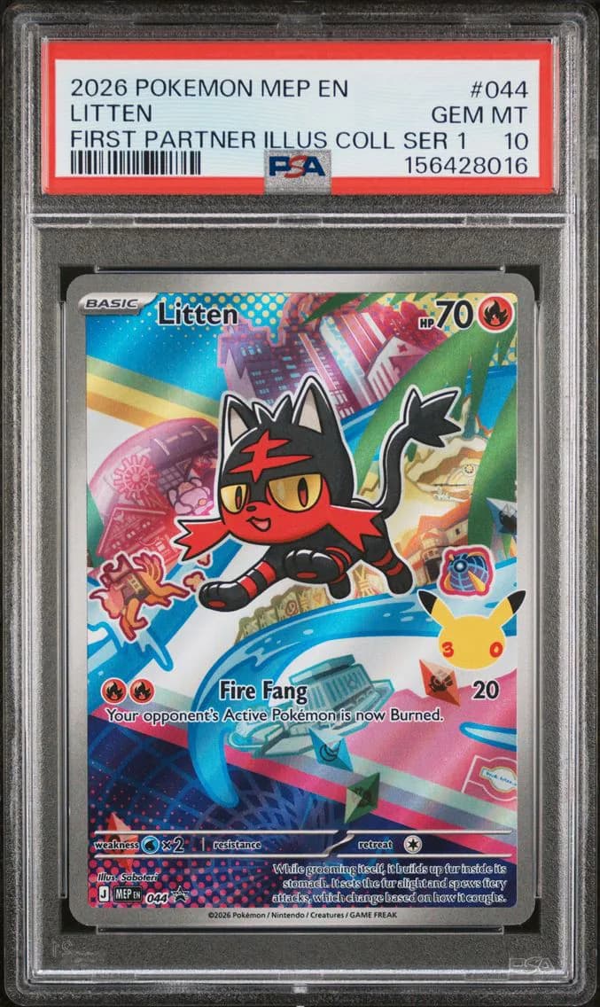 Litten, PSA 10