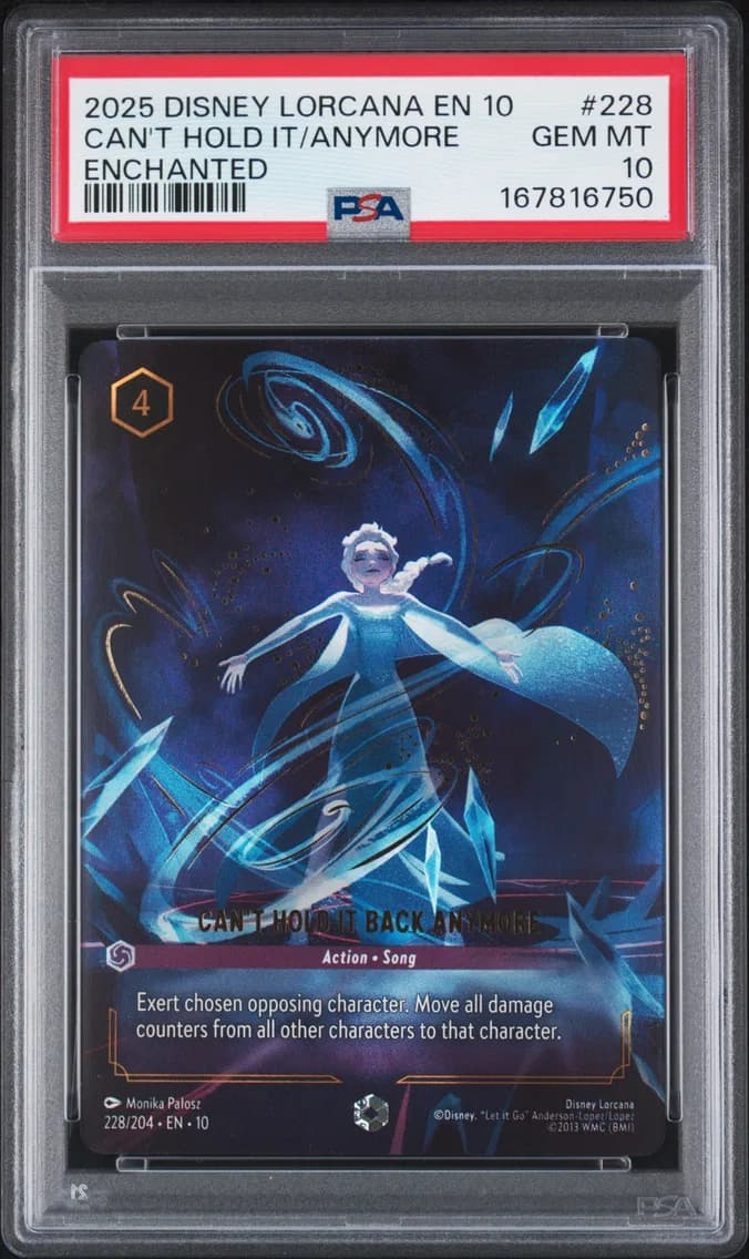 Can't Hold It Back Anymore, PSA 10