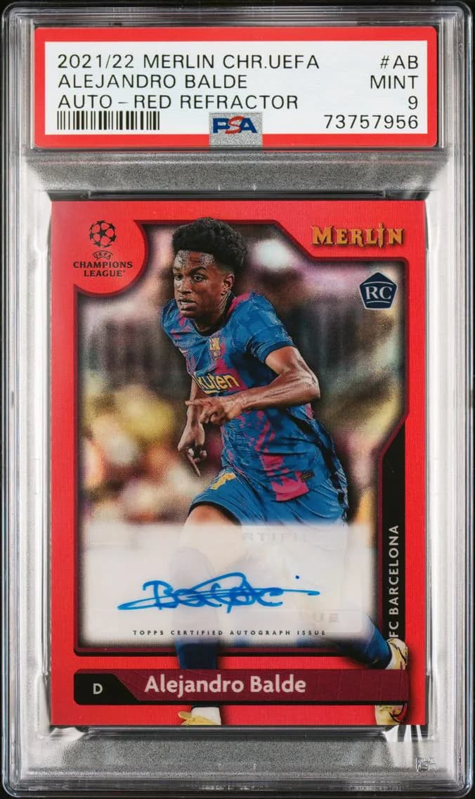 Alejandro Balde, PSA 9