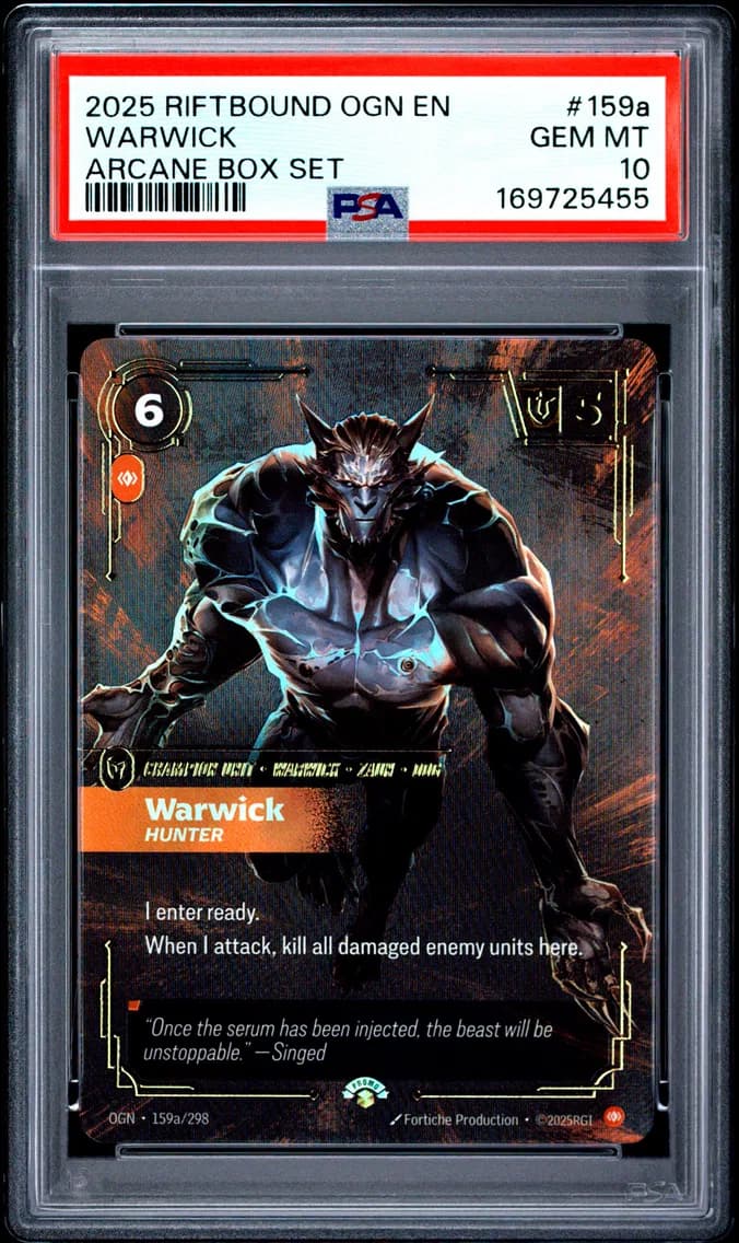 Warwick - Hunter, PSA 10