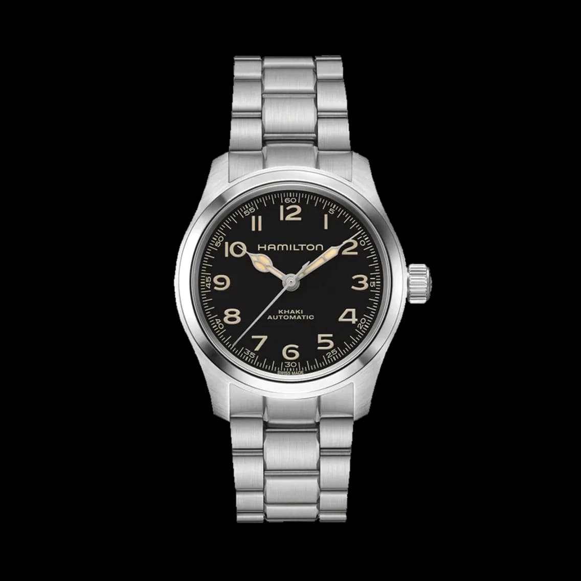 Hamilton Khaki Field Murph 38mm - Black on Bracelet, TEDDY BALDASSARRE 10