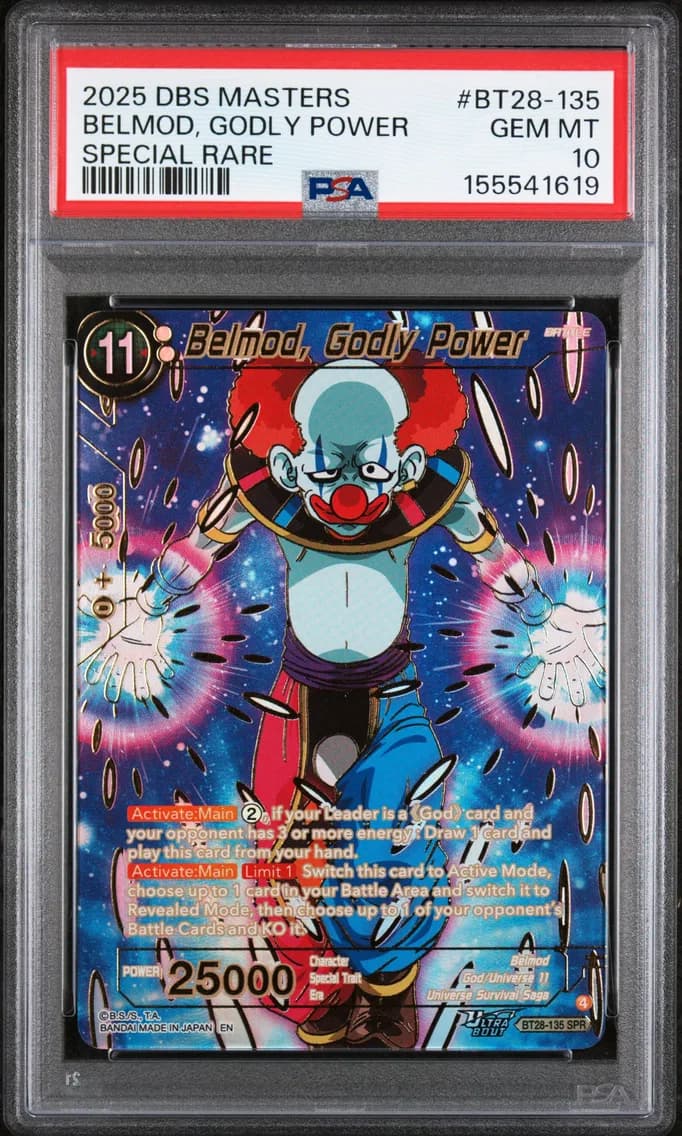 Belmod, Godly Power, PSA 10