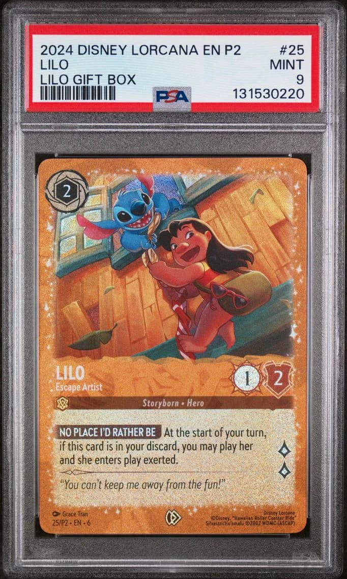Lilo - Escape Artist, PSA 9