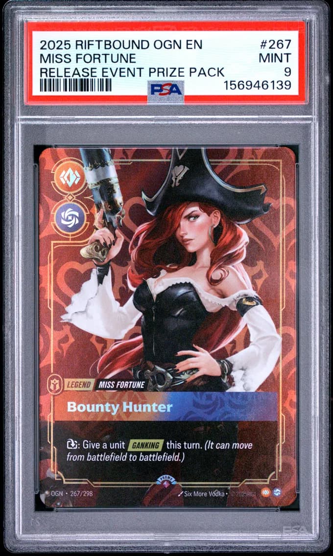 Miss Fortune - Bounty Hunter, PSA 9