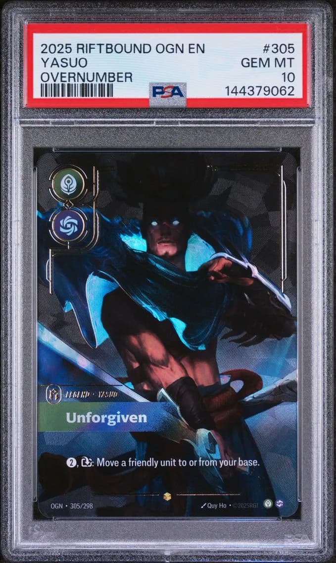 Yasuo - Unforgiven, PSA 10