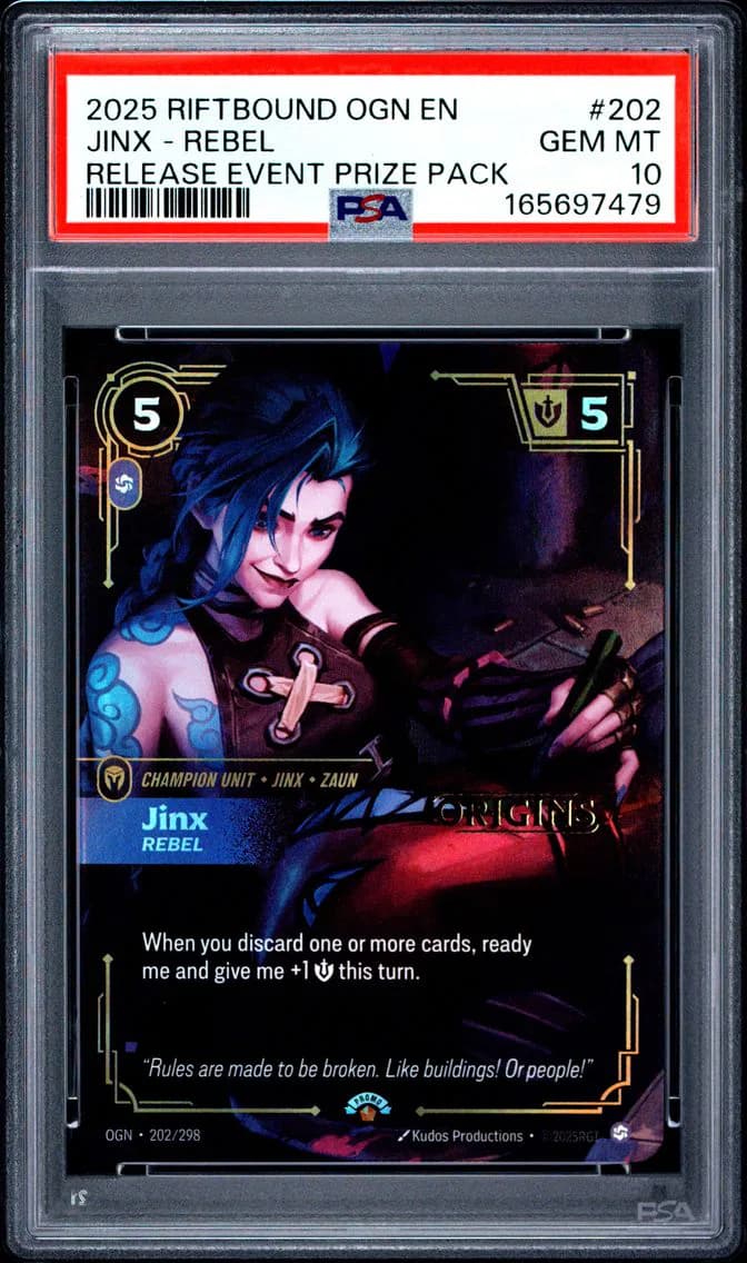 Jinx - Rebel, PSA 10