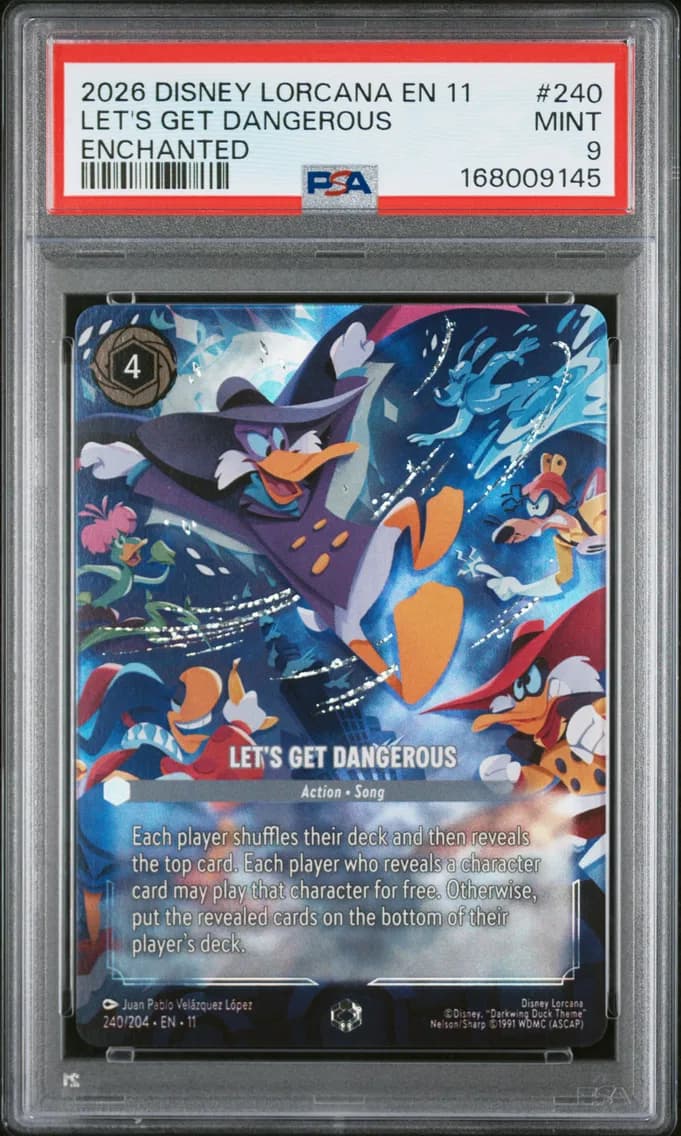 Let's Get Dangerous, PSA 9