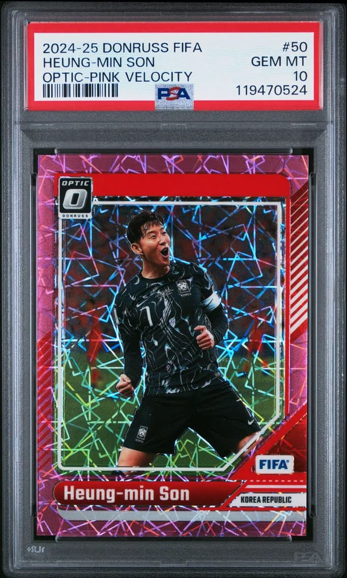 Heung-Min Son, PSA 10