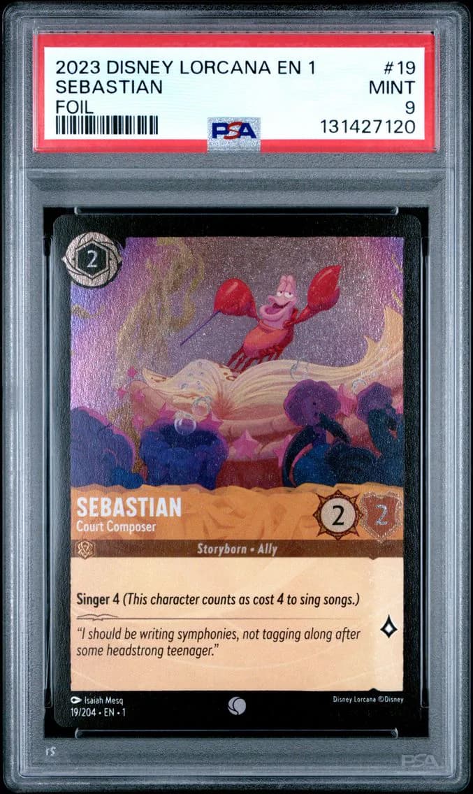 Sebastian - Court Composer, PSA 9