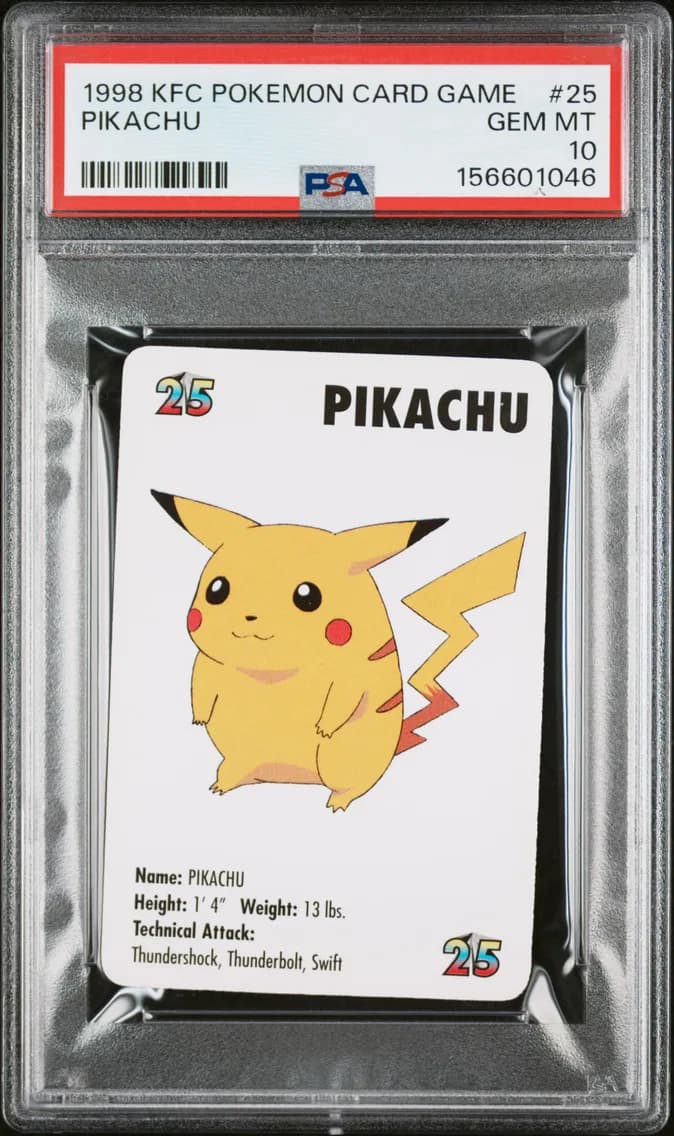 Pikachu, PSA 10
