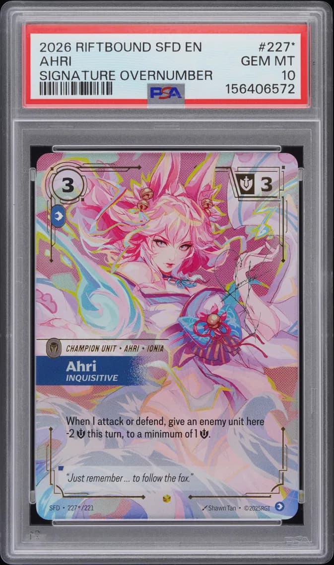 Ahri - Inquisitive, PSA 10
