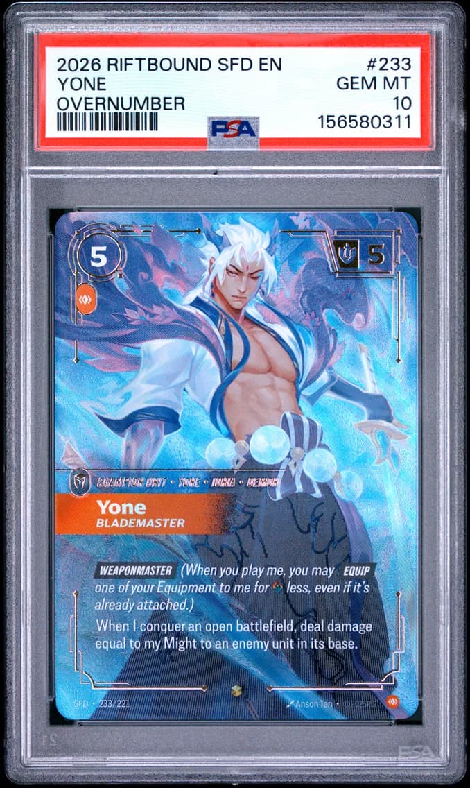 Yone - Blademaster, PSA 10