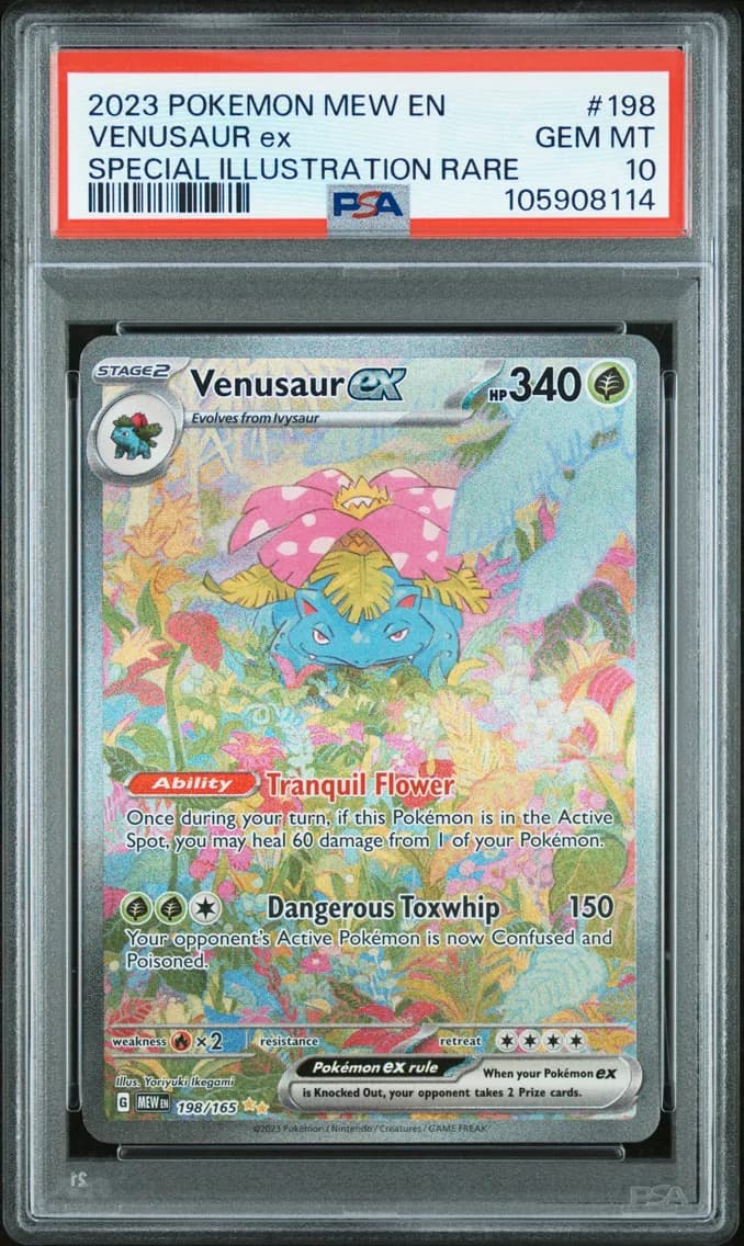 Venusaur EX, PSA 10