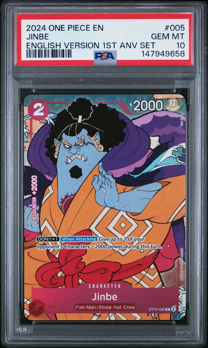 Jinbe, PSA 10