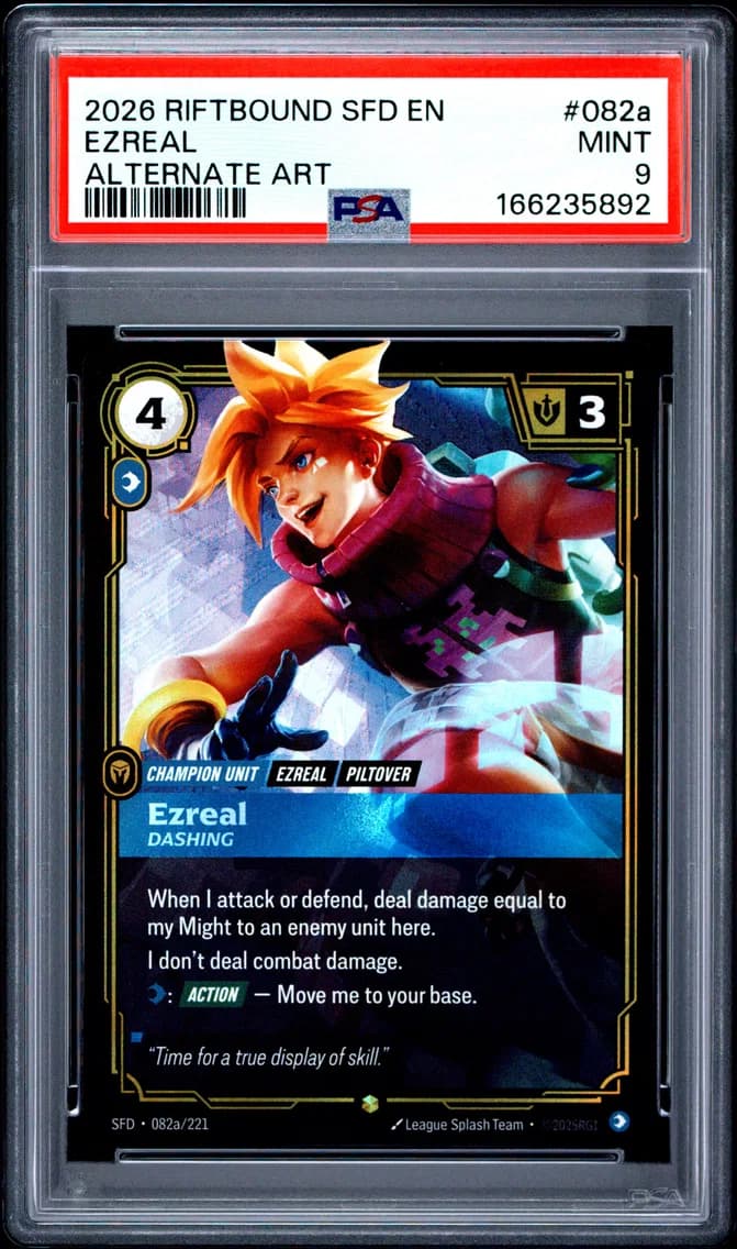 Ezreal - Dashing, PSA 9