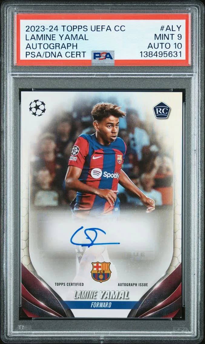 Lamine Yamal, PSA 9