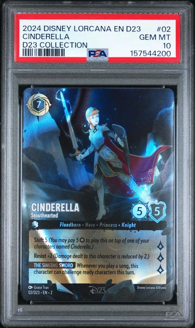 Cinderella - Stouthearted, PSA 10