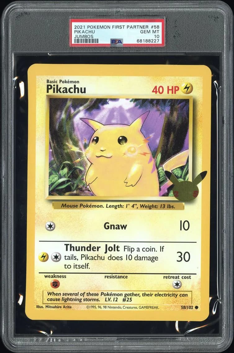 Pikachu, PSA 10