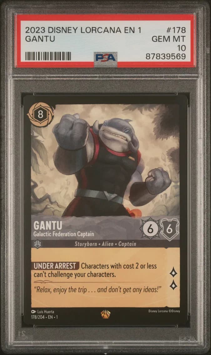 GANTU, PSA 10