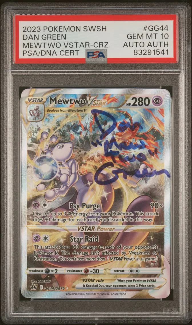 Full Art/Mewtwo Vstar, PSA 10