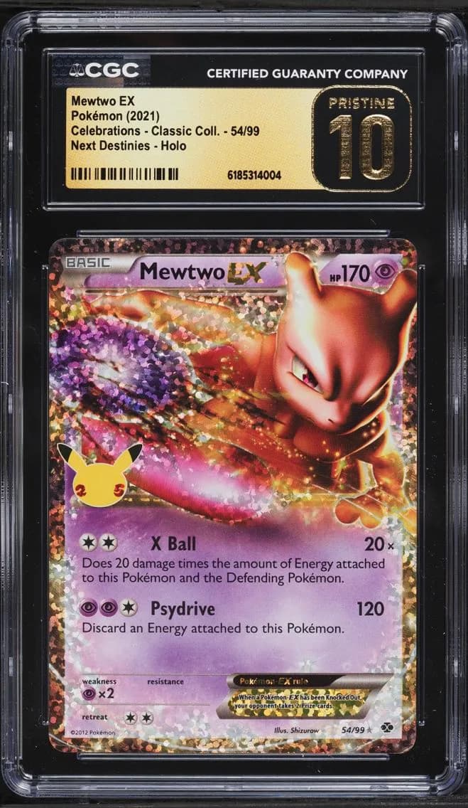 Mewtwo EX, CGC Pristine 10